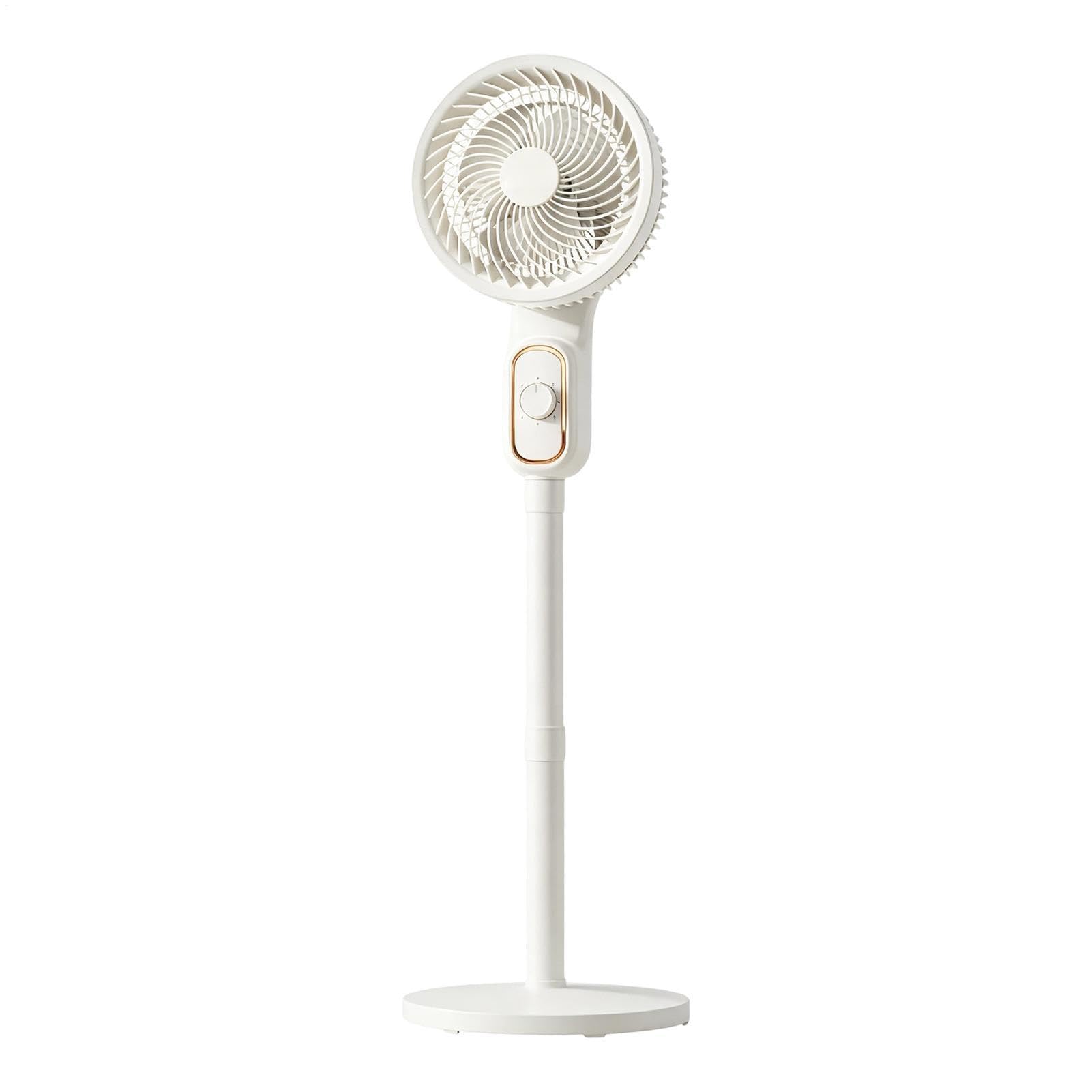 Ventilatore oscillante Velocità Multiple Basso Rumore Altezza Regolabile | Ventilatore Circolatore D'Aria Oscillante Per Camera Da Soggiorno Ufficio Campeggio Casa Interno Sonno