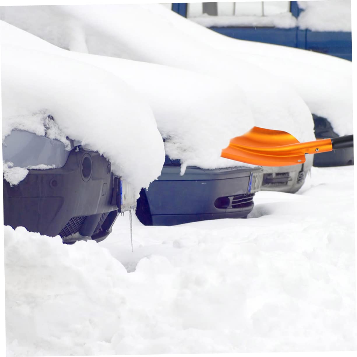Pala da Neve Pieghevole per Auto, Design Smontabile in Lega
