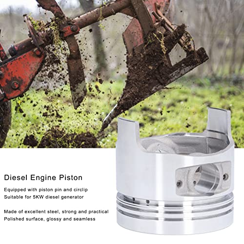 Pistons Pin Kit, Standard Sizes Good Match Diesel Engine Piston Steel Easy Installation with