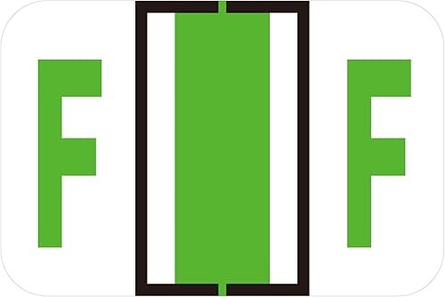 Miniatura 1 de 240 etiquetas para carpetas de archivos, etiquetas rectangulares de 1 x 1-12 pulgadas, etiquetas de índice del alfabeto, autoadhesivas, compatibles