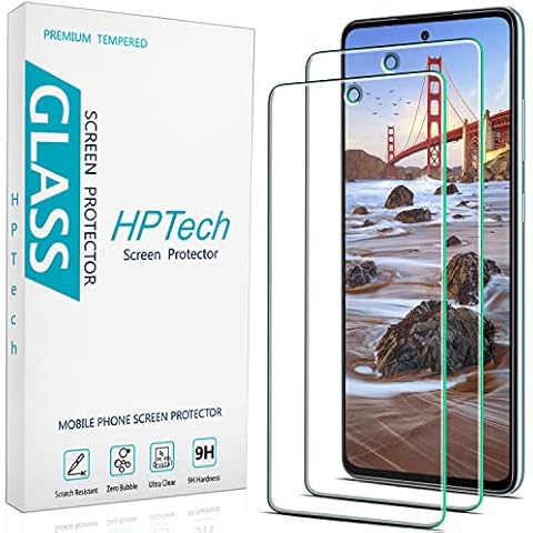 HPTech Tempered Glass for Samsung Galaxy A52/ A52 5G Screen Protector Cover