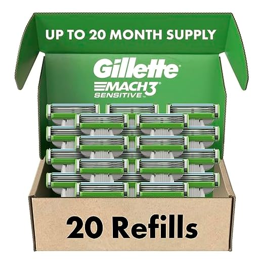 Are you allowed a razor in hand luggage easyjet Gillette Mach3 Sensitive Razor Blade Refills