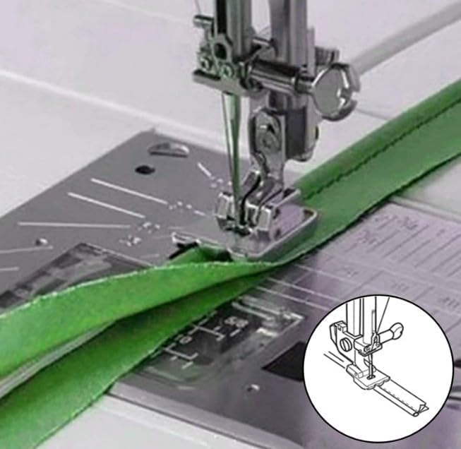 Prensatelas para máquina de coser Silver tipo dobladillo miniatura 4