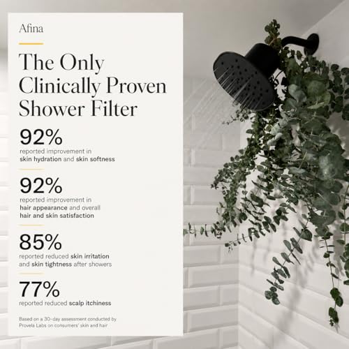 Afina Filtered Shower Head, High Pressure Rainfall (Chrome) - Image 3