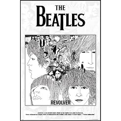 Grindstore Maxi poster plastifié The Beatles Revolver - Les Beatles, Paul McCartney, John Lennon, RIngo Starr, George Harrison