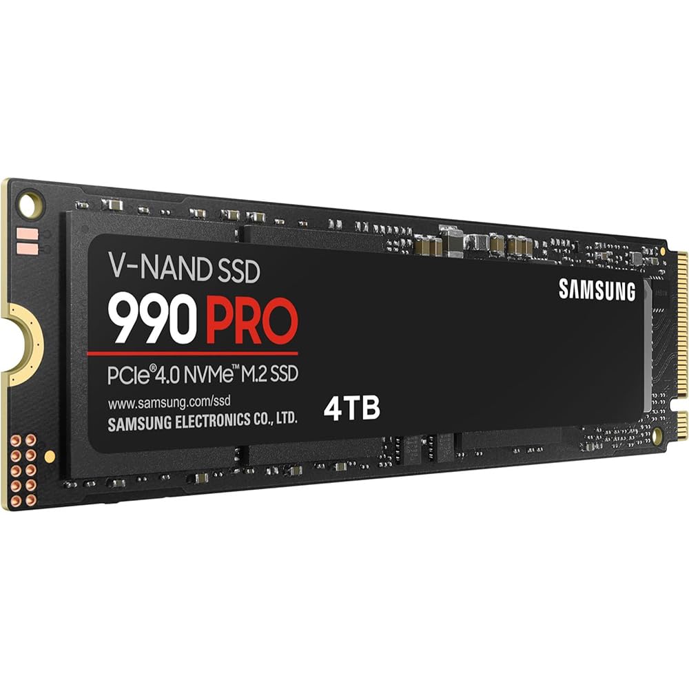 新品未開封 SAMSUNG 990PRO 4TB nvme MZ-V9P4T0B Amazon.com: Samsung MZ-V9P4T0B/AM 990 PRO PCIe 4.0 NVMe M.2 SSD