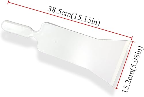 Miniatura 2 de GWEITOOL 2 en 1 Herramientas de tinte de ventana de mango largo niveladora escobilla para ventana delantera y trasera aplicación de película