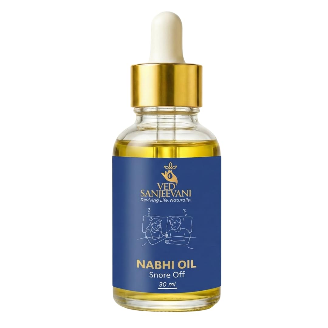 Ved Sanjeevani Snore Off Nabhi Oil 30 ML | Prevent Snoring while sleeping
