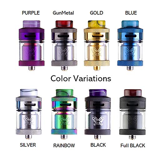 Dead Rabbit RTA Verdampfer Set 2ml oder 4,5 ml - von HellVape - Farbe: gunmetal – Bild 3