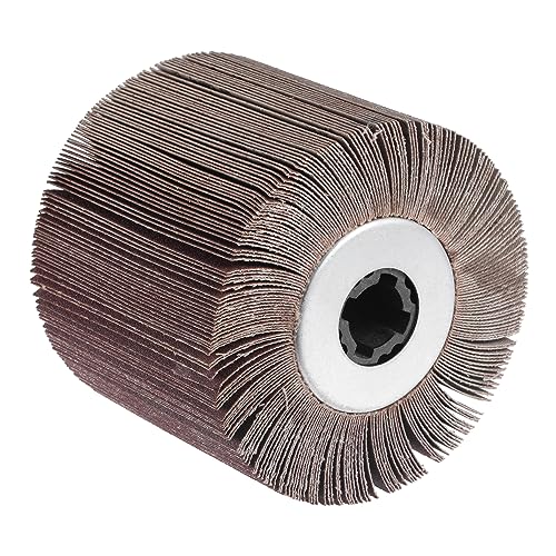 Roue à lamelles anti-échauffement grain 240 acier inoxydable