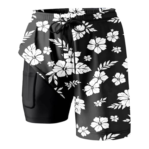 Pantalon de sport ample court femme taille haute fluide
