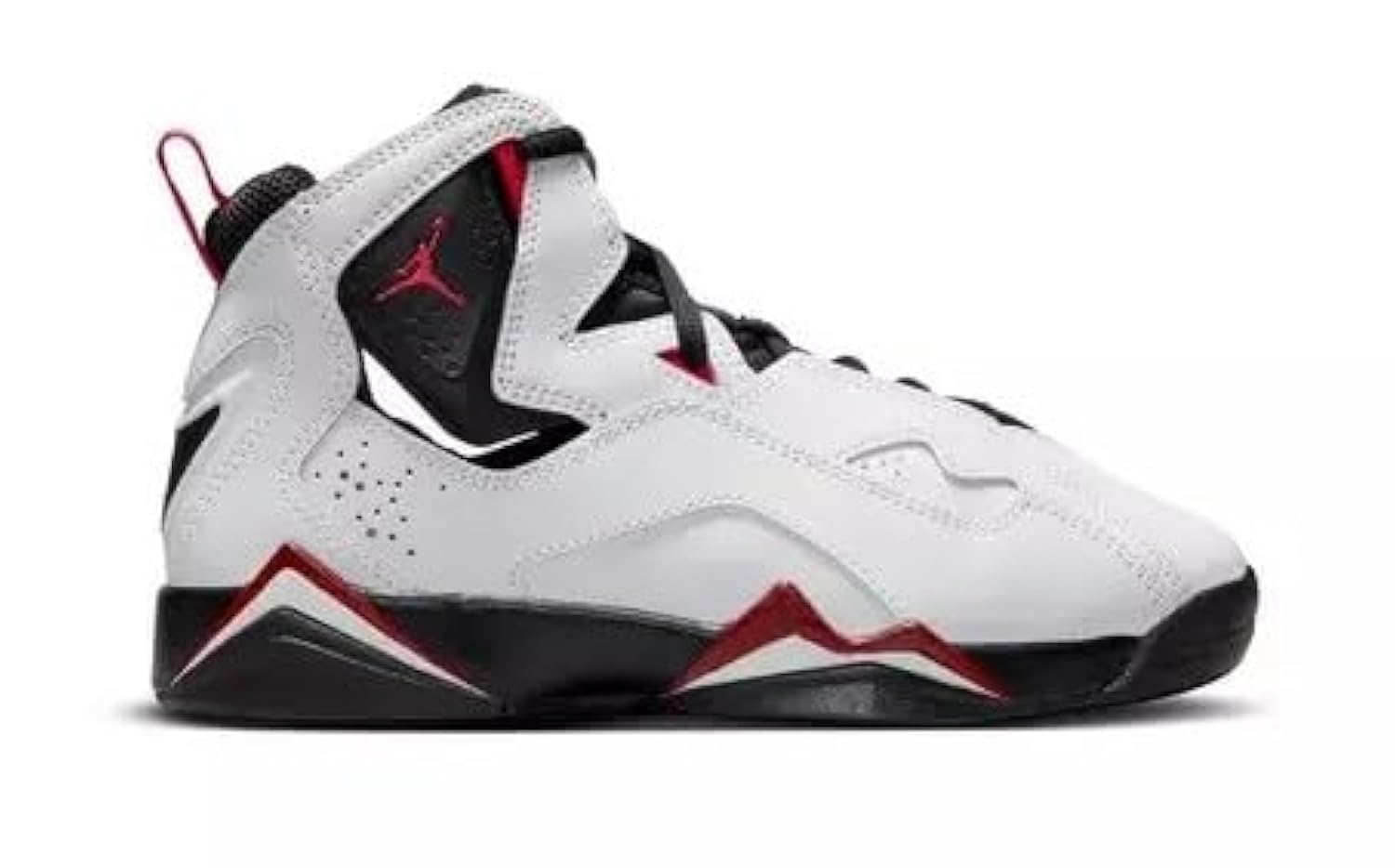 Jordan Toddler's True Flight White/Black-Varsity Red (343797 100) - 5