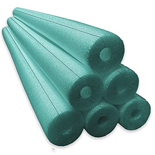 Jumbo Clamp-On Foam Noodles 6 Pack - Green
