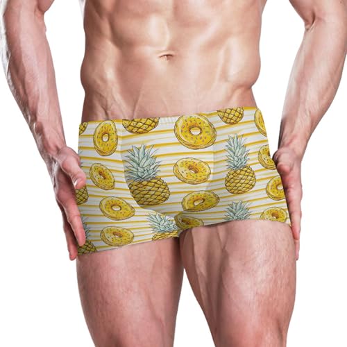 Mens Swim Trunk Swimwear Bathing Suit Swim Brief Square Leg Board Short S B04035242