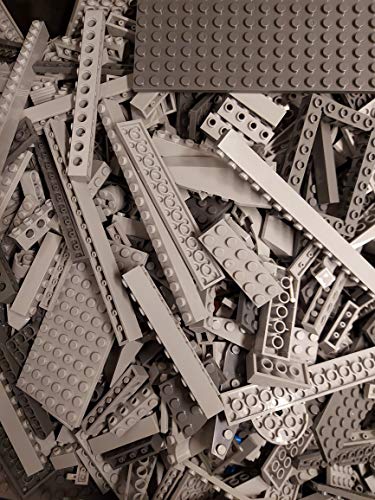 bunchy Kiloware Klemmbausteine Bausteine ca.1 KG in grau,tan,braun