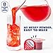 Splenda Peel and Pour Zero Calorie Drink Mix, Naturally Flavored Sugar Free Concentrate, 6 Multi Serve Liquid Pitcher Pods (Fruit Punch)