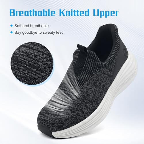 Chaussure de course femme slip on | Baskets de marche légères tennis - 2