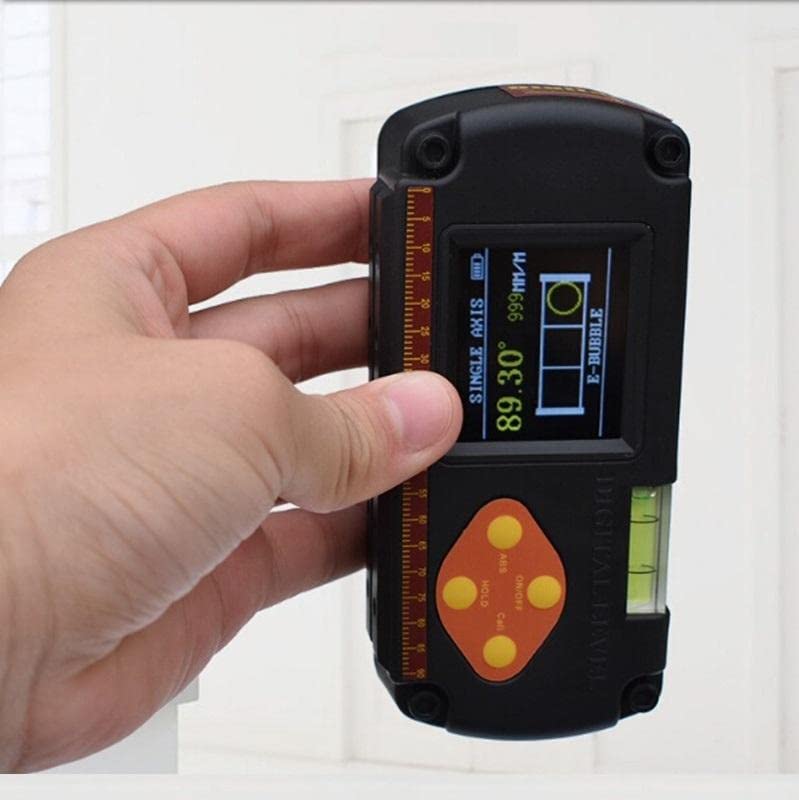 Digital Protractor Inclinometer Dual Axis Level Measure Box Angle Ruler Elevation Meter DAX Digital Level With Magnetic Base Accuracy LV-DAX 0.1 Degree