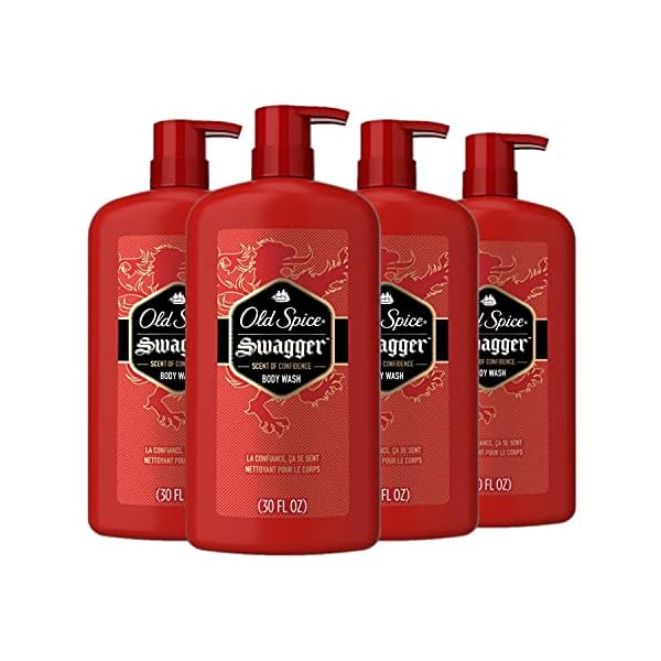 Old-Spice-Red-Zone-Swagger-Scent-Body-Wash-for-Men-30-Ounce-Pack-of-4 Old Spice Red Zone Swagger Scent Body Wash for Men, 30 Ounce (Pack of 4)