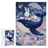 【Taille et matériau】Taille du puzzle en bois: 300pcs (38x26cm)；500pcs (52x38cm), 1000pcs (75x50cm); Taille du puzzle en papier: 38x26cm/1000pcs. Recommandé pour adultes et enfants de 12 ans et plus.