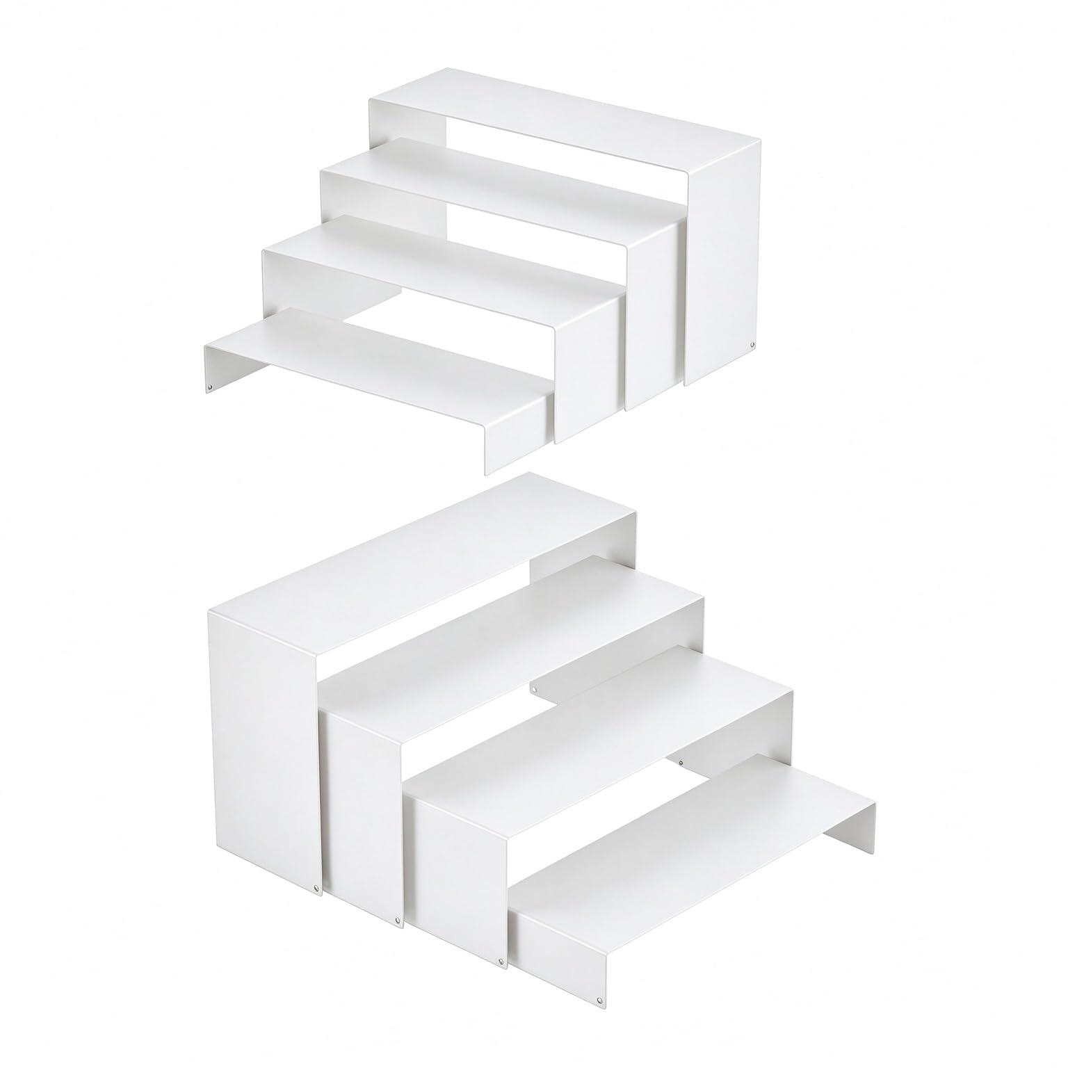 Metal Display Risers - 8 PCS for Retail & Home -1