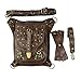 Produktbild Steelmaster Steampunk Unisex PU Shouder Tasche Gothic Bein Schenkel Tasche zum Wandern (Color-9)