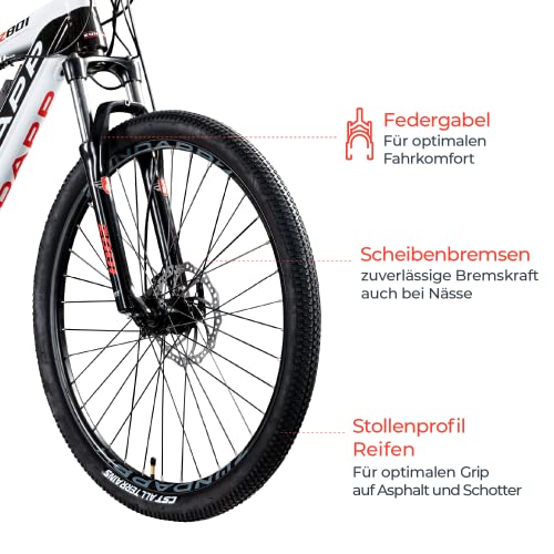 Zündapp E-Mountainbike 650B Hardtail Pedelec 27,5 Zoll