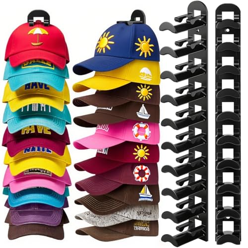 31% Off Yonsya 2-Pack Hat Hook Organizer for 20 Caps