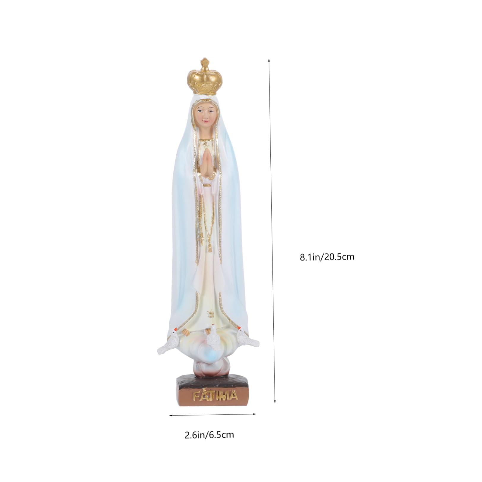 Statua Religiosa Resina per Decorazione da Scultura Sacra per Idea Spirituale