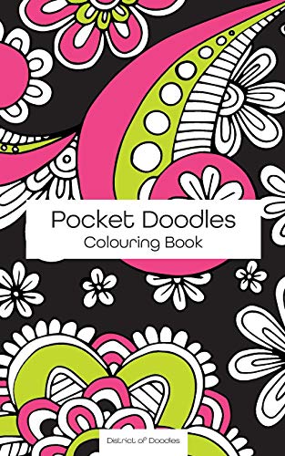 Pocket Doodles Colouring Book: Mini 5x8 Colouring Book, with 42 pages to colour in. image 3