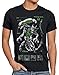 Produktbild style3 Xenomorph Alien Herren T-Shirt Ripley Kino Prometheus Nostromo, Größe:M, Farbe:Schwarz