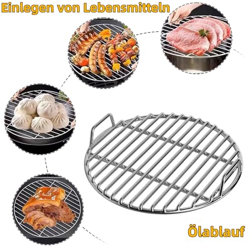 Grilles de barbecue en inox Chal Grill pour cuisson parfaite