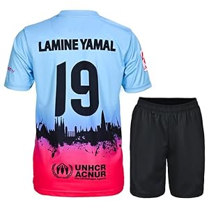 Hawkara Barcelona 2024/2025 Yamal #19 Kinder Trikotset