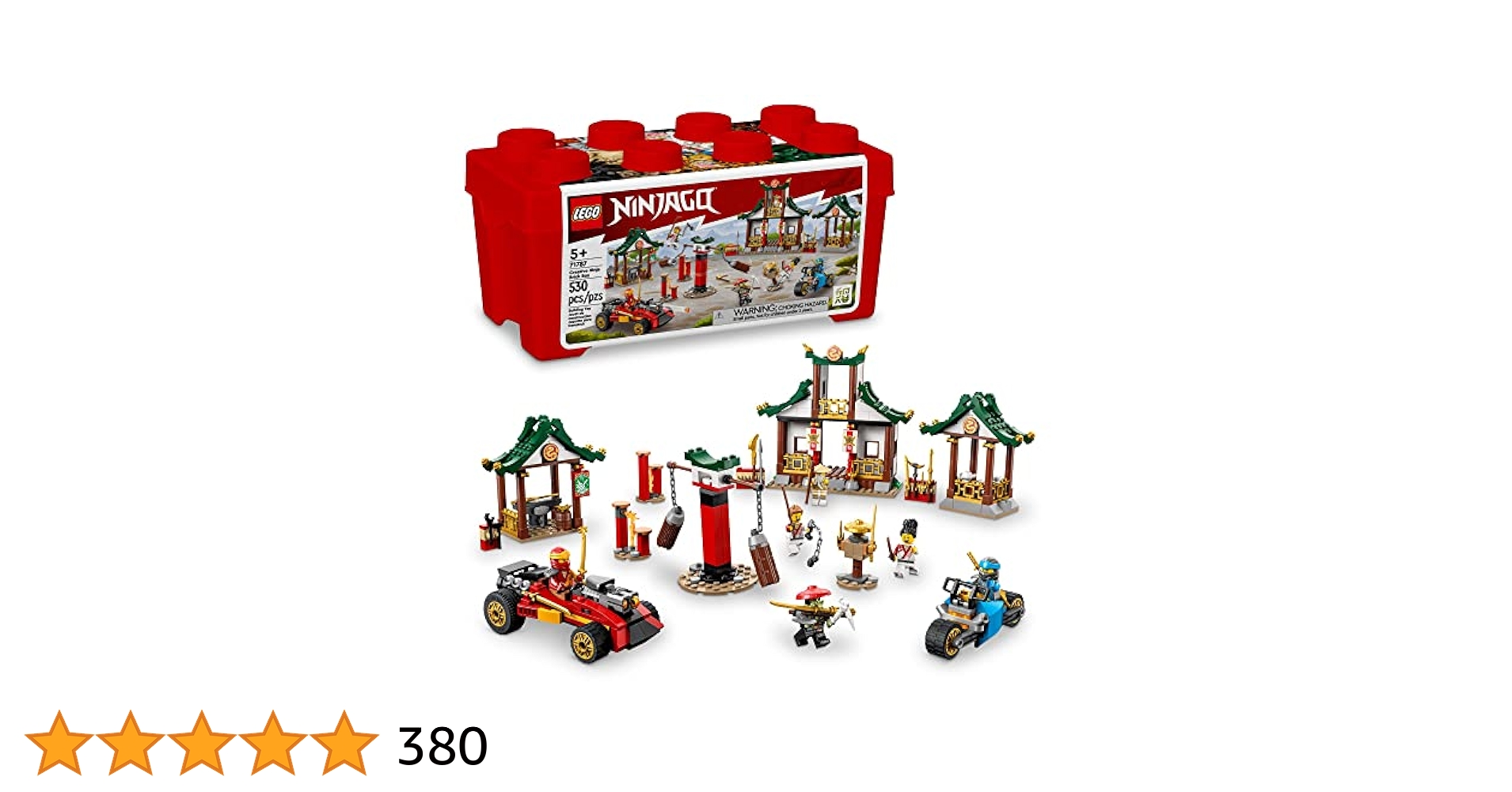 Amazon.com: Lego NINJAGO Creative Ninja Brick Box 71787, Toy