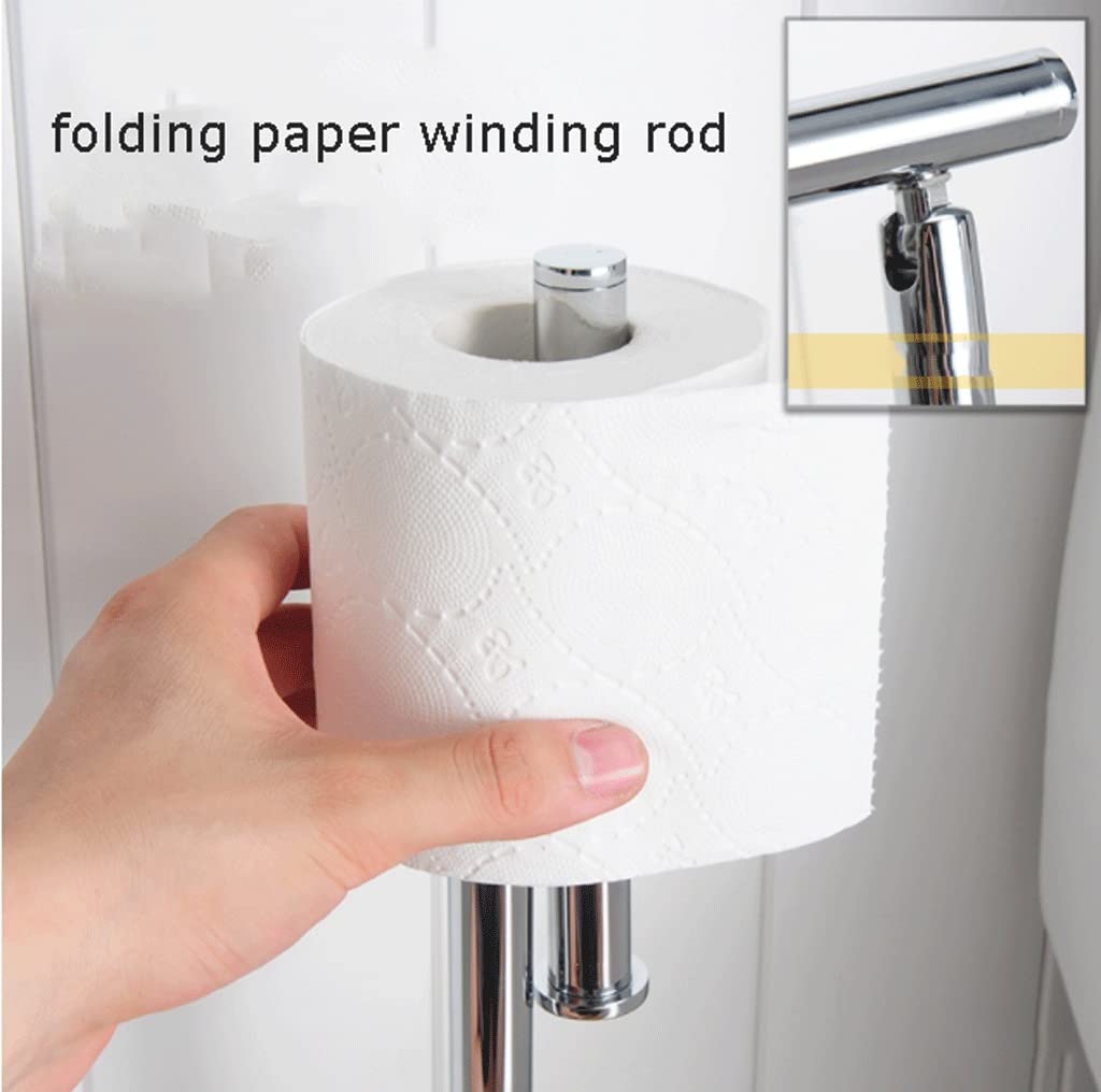Porta Carta igienica Porta Tessuto da Terra Pieno in Rame del Rame Pieno del Rame del Rame del Rame del Rame di Alto Valore con Il Supporto del Vetro temperato for Il Bagno Design Elegante