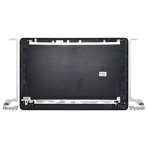 Replacement LCD Back Cover Top Lid w/Hinges for HP 15-BS 15-BW 15T-BR, 250 G6 255 G6, HP 15-bs015dx 15-bs020wm 15-bs070wm 15-bw011dx 15-bw017cl Series Laptop 924899-001 L13909-001 AP204000260