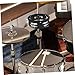 UPKOCH Convenient Hihat Tambourine Drum Easy Installation Clamp Handheld Percussion for Jazz Rock Ktv and Party Enhanced Sound Quality and Versatile Musicality