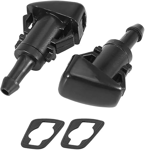 Miniatura 3 de Boquillas para limpiaparabrisas, repuesto para Chrysler para Jeep para Dodge para Ram, sustituye a OE: 5113049A,4805742AB (kit de chorro de