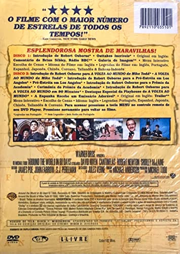 A VOLTA AO MUNDO EM 80 DIAS - ( AROUND THE WORLD IN 80 DAYS ) 2 DVDS