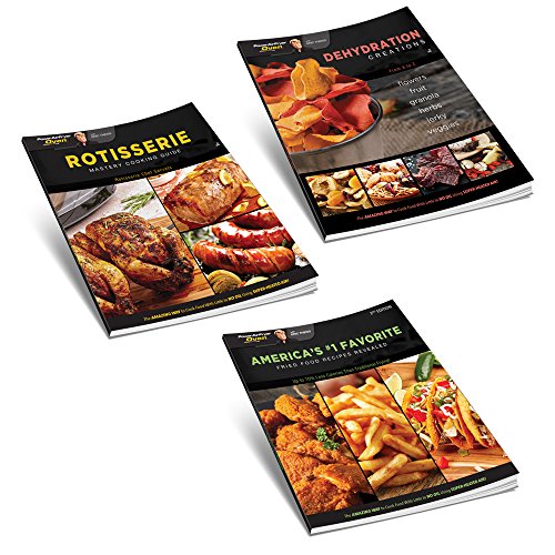 PowerXL Air Fryer Pro, Crisp, Cook, Rotisserie, Dehydrate; 7-in-1 Cooking Features; Deluxe Air Frying Accessories; 3 Recipe Books (8 QT Black) - Thumbnail 7