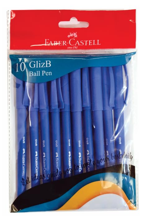 Faber-Castell GLIZB BLUE BALL PEN POUCH OF 10-image-39