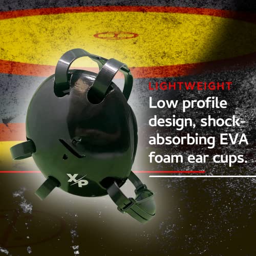 Xtreme Pro Black X Factor Headgear By Xpa *Includes Chin Cup #TOP2