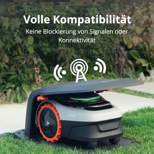 Navimow Garage S, Hochklappbar, Keine Signalblockierung, Schutz vor Sonne und Regen, Zubehör für Mähroboter Navimow i105E, i108E