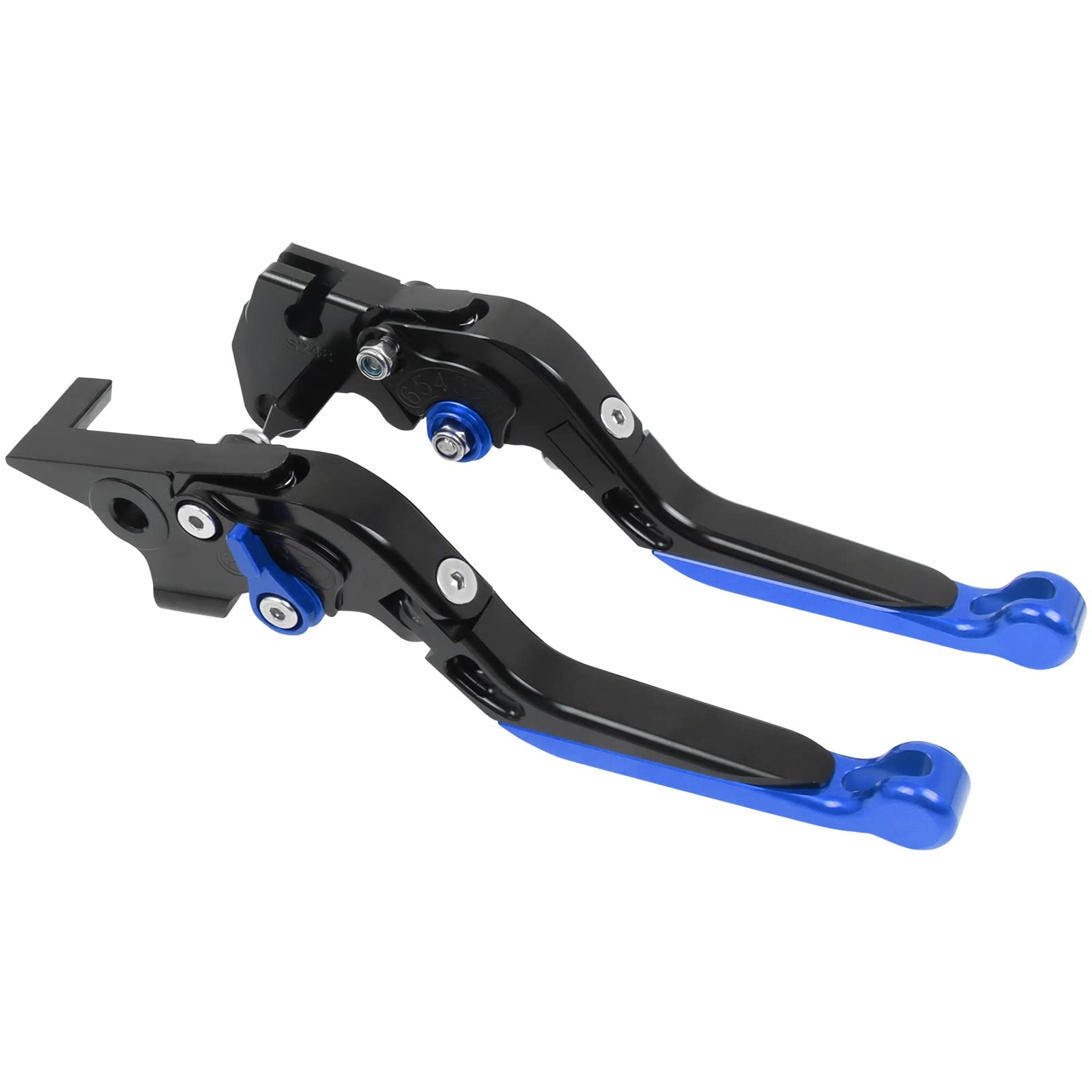 Zhannuobhd I Brake Clutch Lever For Yzfr7 For Yzf-R7 For Yzf For R7 2021-2024 2023 2022 Motorcycle Cnc Adjustable Folding Extendable Brake Clutch Levers Handle Lever(I)