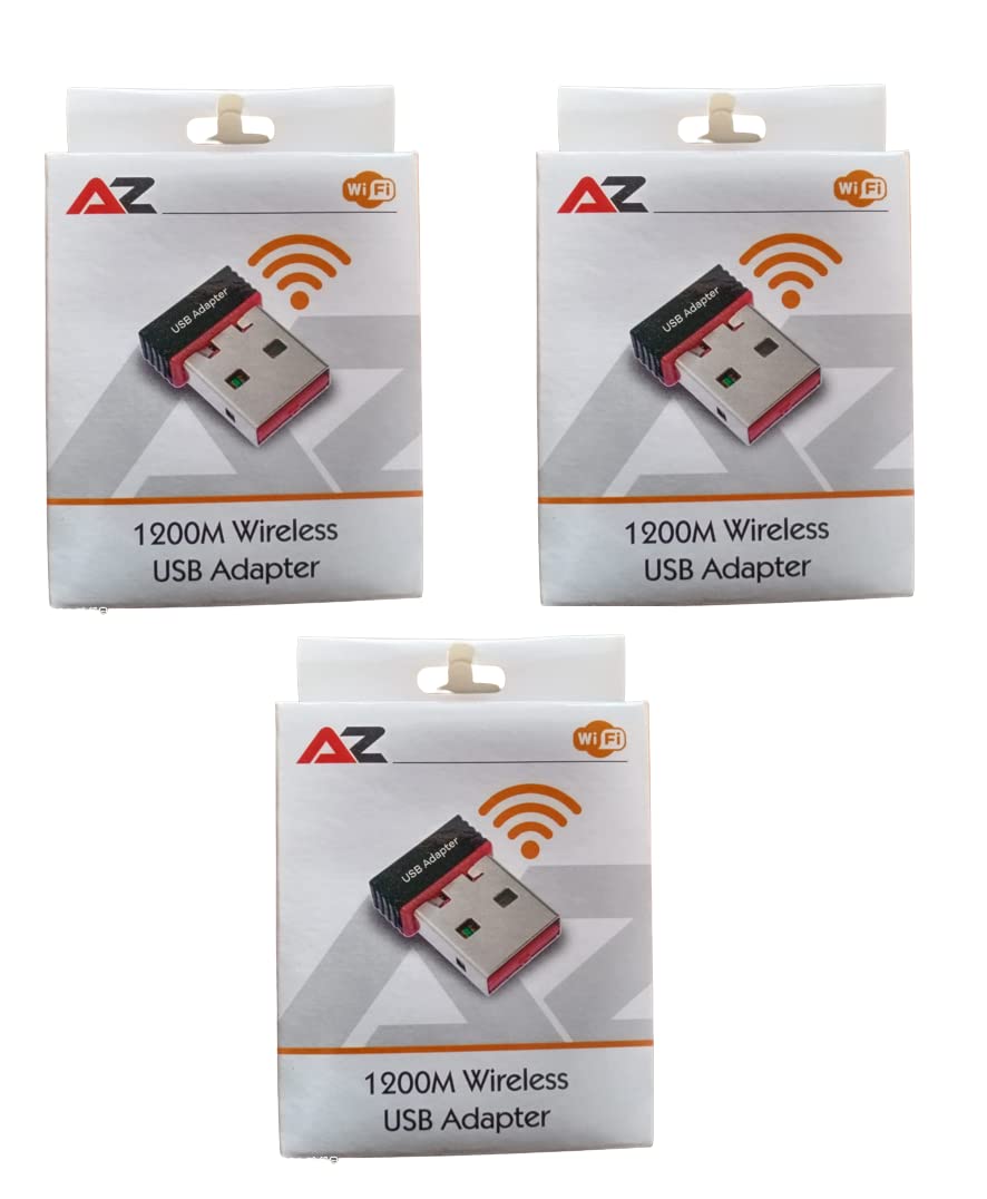 1200M Wireless USB Adapter Pack of 3
