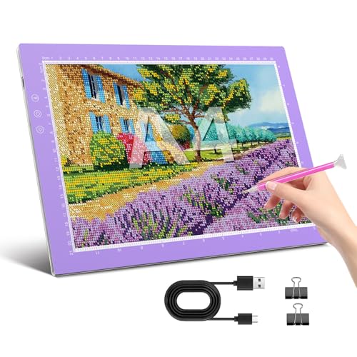 Tablette lumineuse peinture diamant pour réussir vos loisirs créatifs