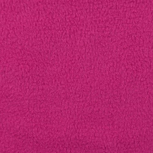 Pink Fleece Fabric - by The Yard