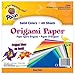 Origami Paper, 30 lbs., 9 x 9, Assorted Bright Colors, 40 Sheets/Pack, Sold as 40 Sheet