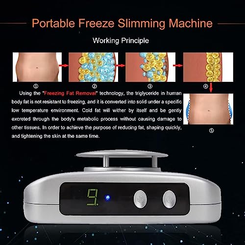Cryolipolysis Machine - Quemador de grasa para mujer, dispositivo de escultura genial para adelgazar cintura y muslos