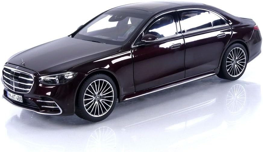 Norev - MER S-Class AMG Line - 2021-1/18, Red Metallic
